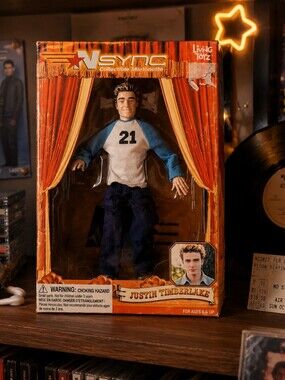 Vintage Justin Timberlake NSYNC Collectible Marionette Doll VTG Sealed
